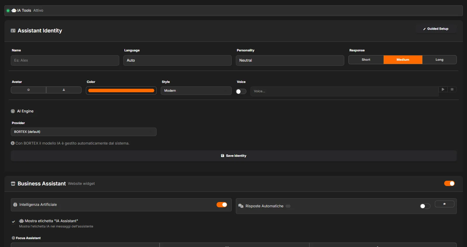 AI Assistant screenshot